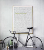 Emotionscanner International Poster A1 Fahrrad