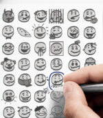 Emotionscanner Visual 2Go Hand Stift