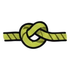 Seil mit Knoten