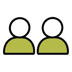 Symbol zwei Figuren