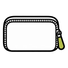 Icon flache Transporttasche