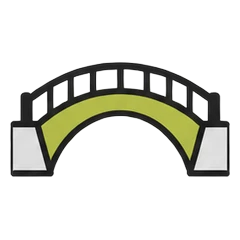 Brücke zwischen zwei Ufern